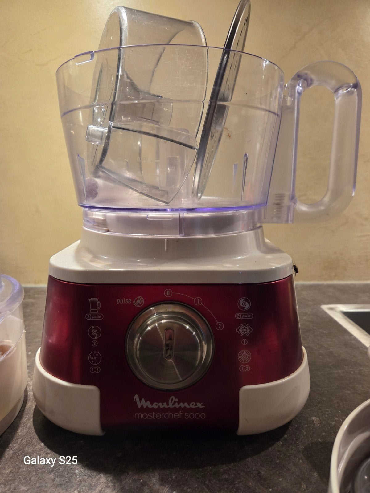 Moulinex Masterchef 5000 Keukenmachine - Rood, Ophalen of Verzenden