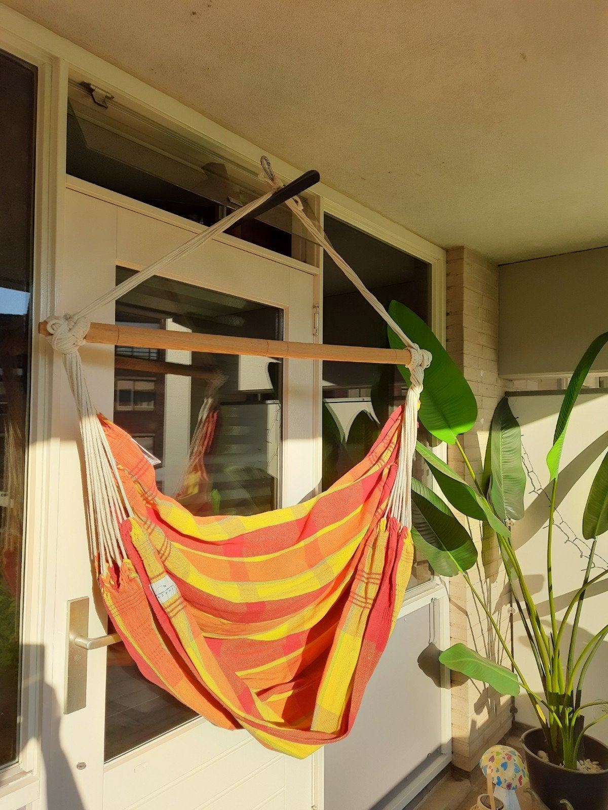 Hangstoel uit Brazilië, Tuin en Terras, Hangmatten, Ophalen, Gebruikt, Eenpersoons, Binnen