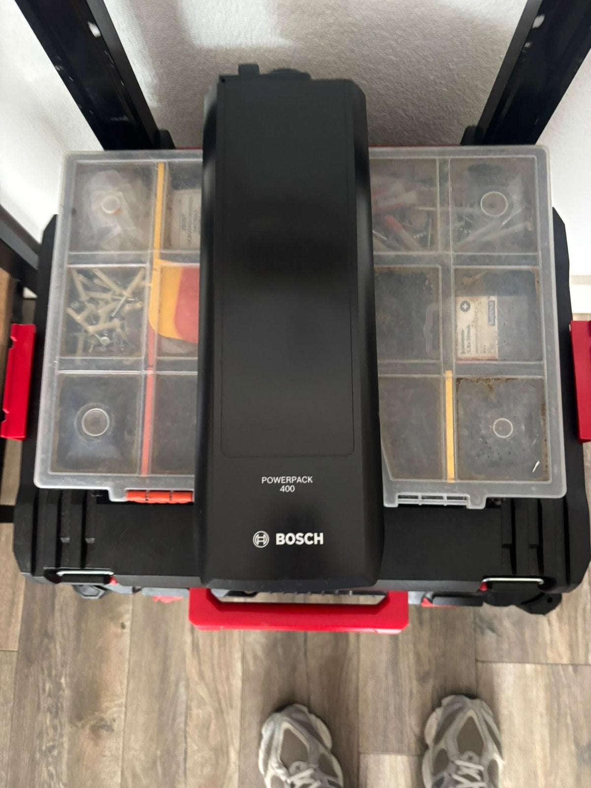 Bosch powerpack 400 ah in topstaat gekocht als extra accu, Zo goed als nieuw