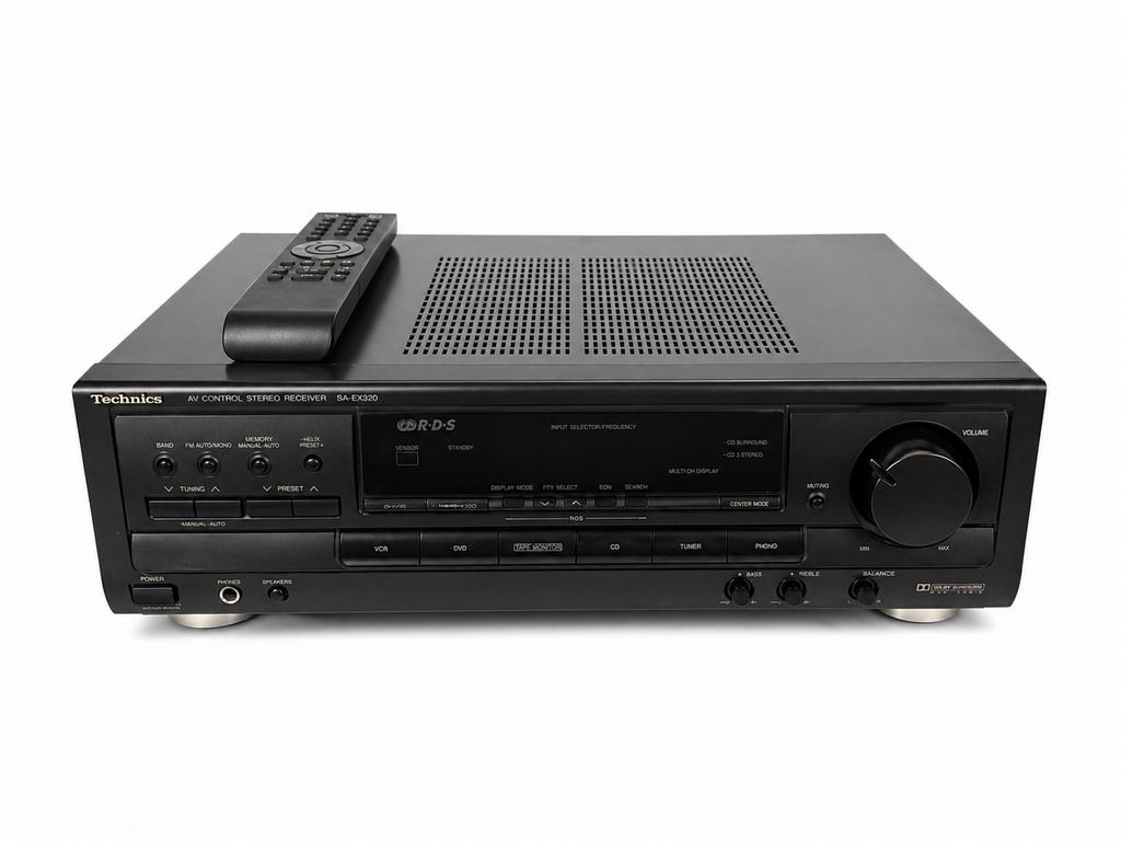 Technics AV Stereo Receiver SA-EX320 – Goede staat, Zo goed als nieuw, 120 watt of meer, Stereo, Ophalen