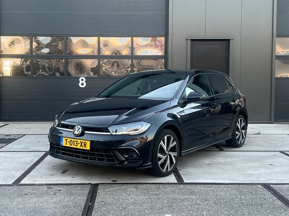 Volkswagen Polo 1.0 TSI R-Line Automaat Panorama 2023, Auto's, Stof, 95 pk, 610 kg, Particulier