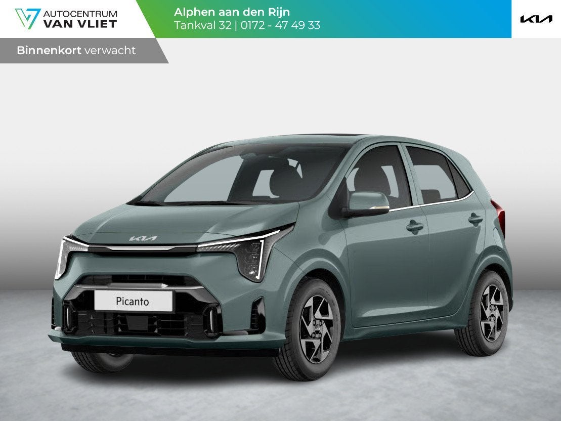 Kia Picanto 1.0 GDi DynamicLine | Actieprijs* | 4p. | Navi., Auto's, Stof, 68 pk, Bedrijf, Nieuw
