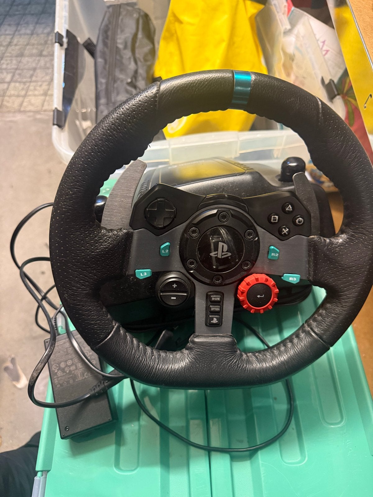 Logitech G29 racestuur en pedalen set, Ophalen, Racestuur, Gebruikt, Force feedback