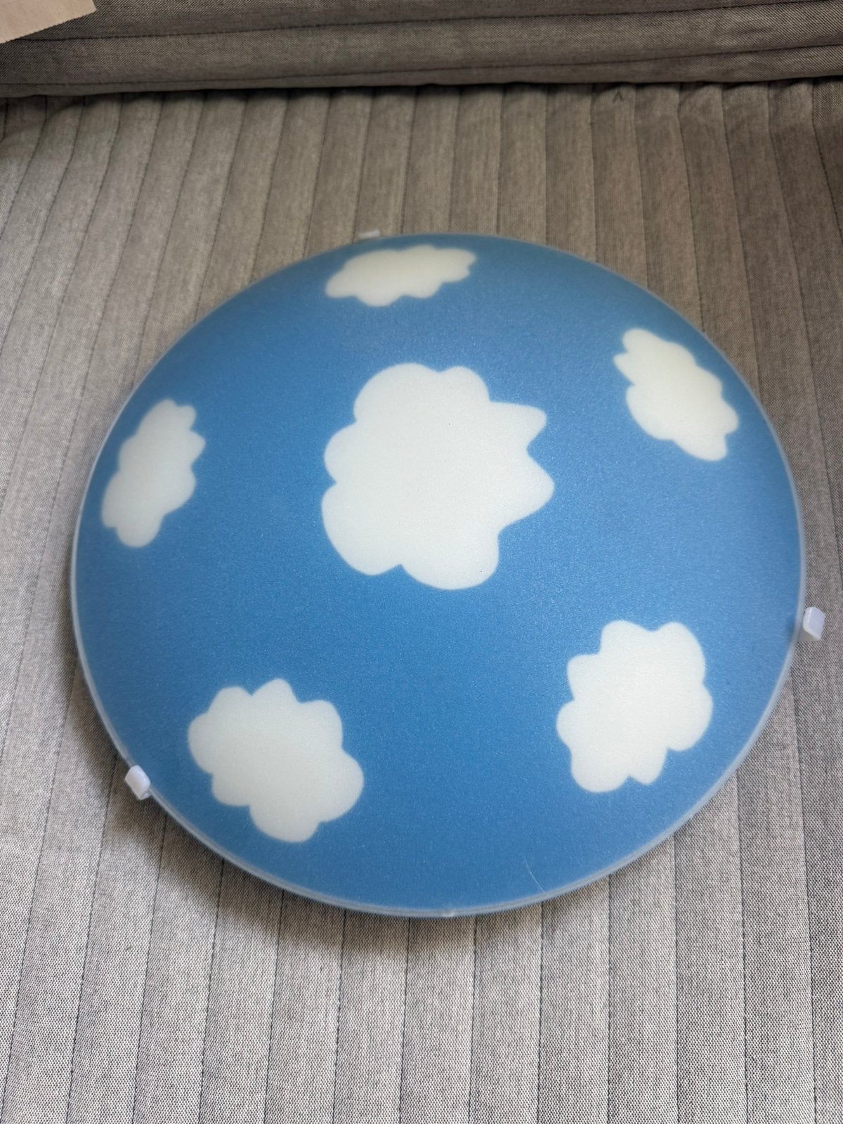 Plafonniere Philips wolken, Ophalen, Zo goed als nieuw