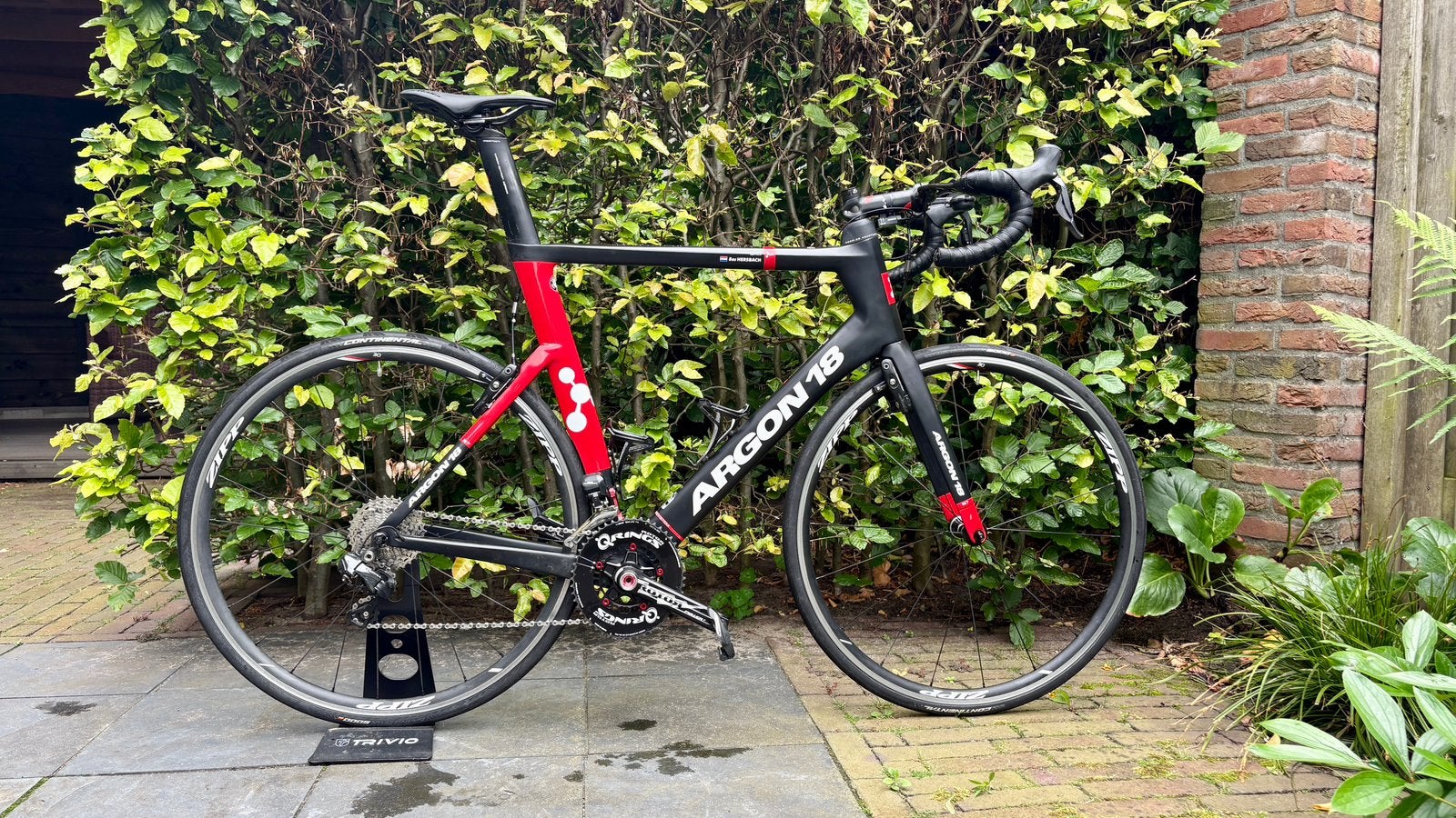 Argon 18 Nitrogen XL, Di2 Ultegra en vermogensmeter, 28 inch, Gebruikt, Carbon, Meer dan 20 versnellingen