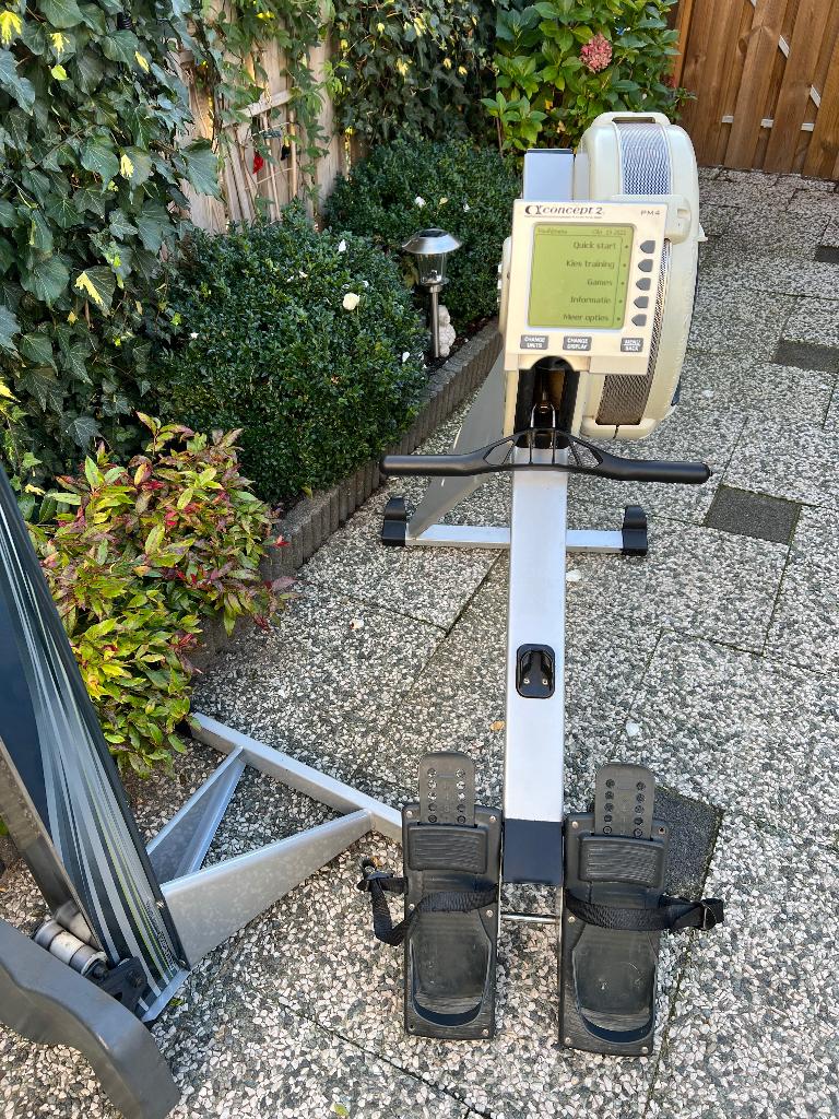 Roeitrainer concept 2 model E PM4 display, Ophalen, Benen, Gebruikt, Metaal