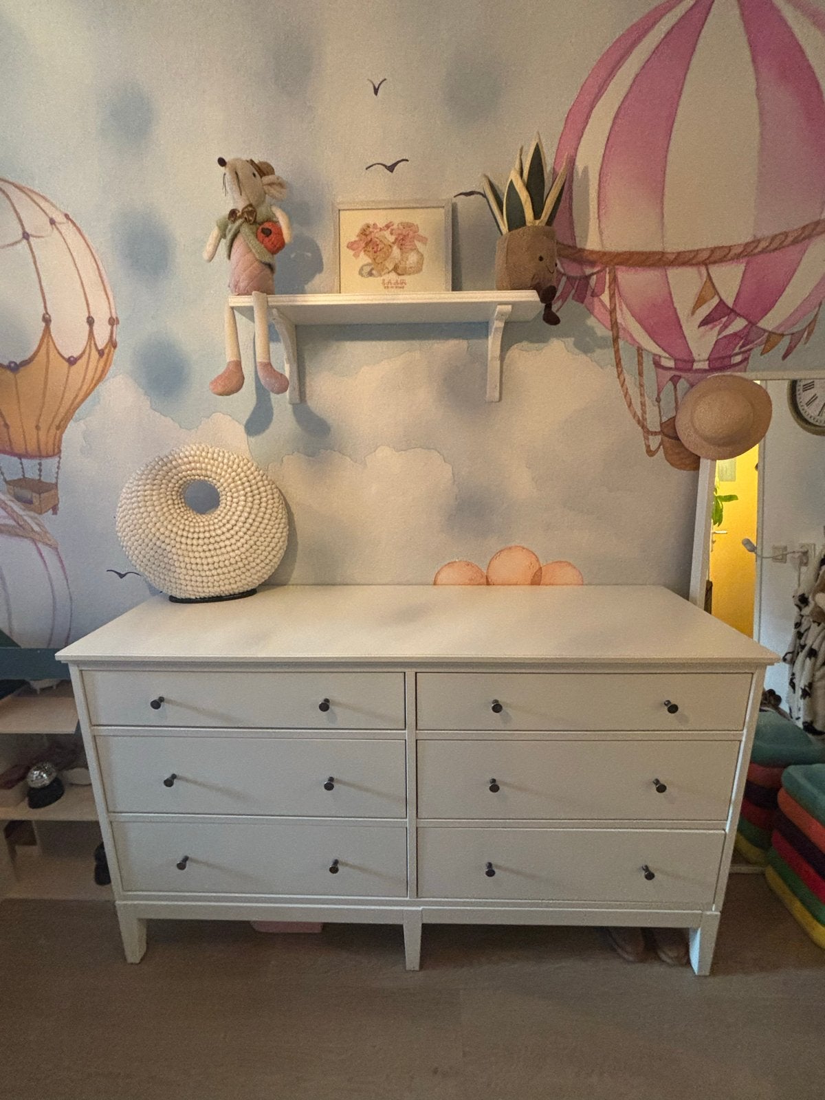 IKEA IDANÄS ladekast wit – 6 lades – zo goed als nieuw, Ophalen, 5 laden of meer, 150 tot 200 cm, Zo goed als nieuw