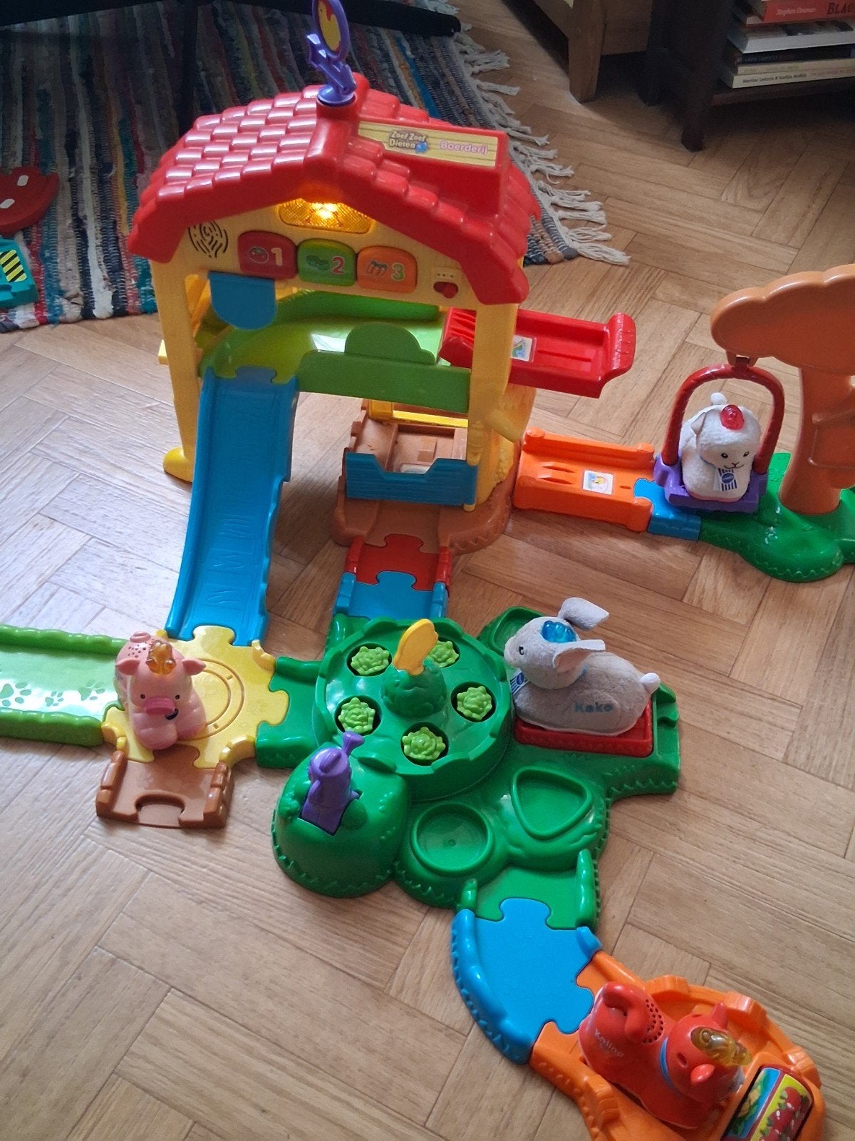 VTech zoef zoef dieren boerderij., Ophalen, Gebruikt