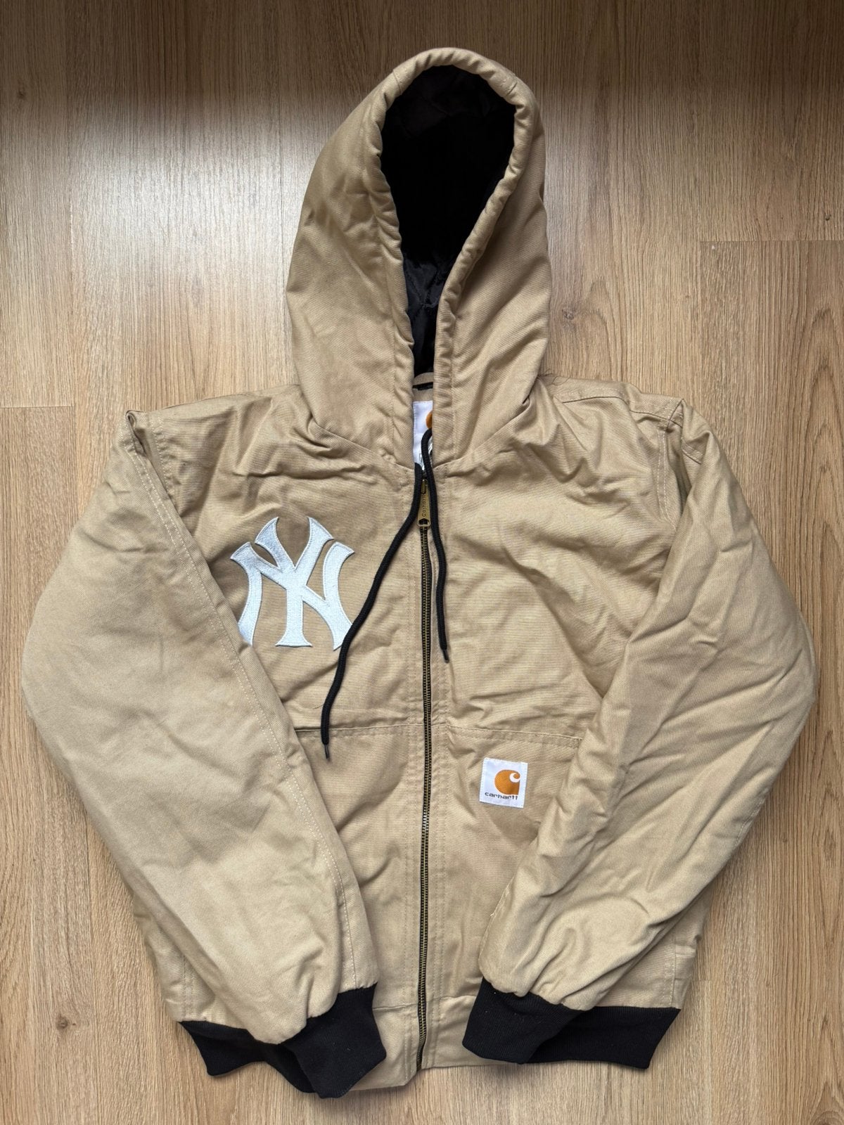 Carhartt New York Yankees bomberjack, Ophalen, Zo goed als nieuw, Maat 48/50 (M), Overige kleuren
