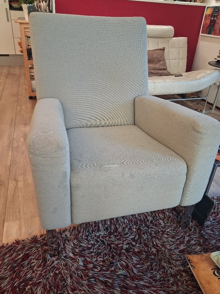 Gelderland 6540 fauteuils ontwerp Jan de Bouvrie, Huis en Inrichting, Ophalen, Gebruikt, Minder dan 75 cm, Stof