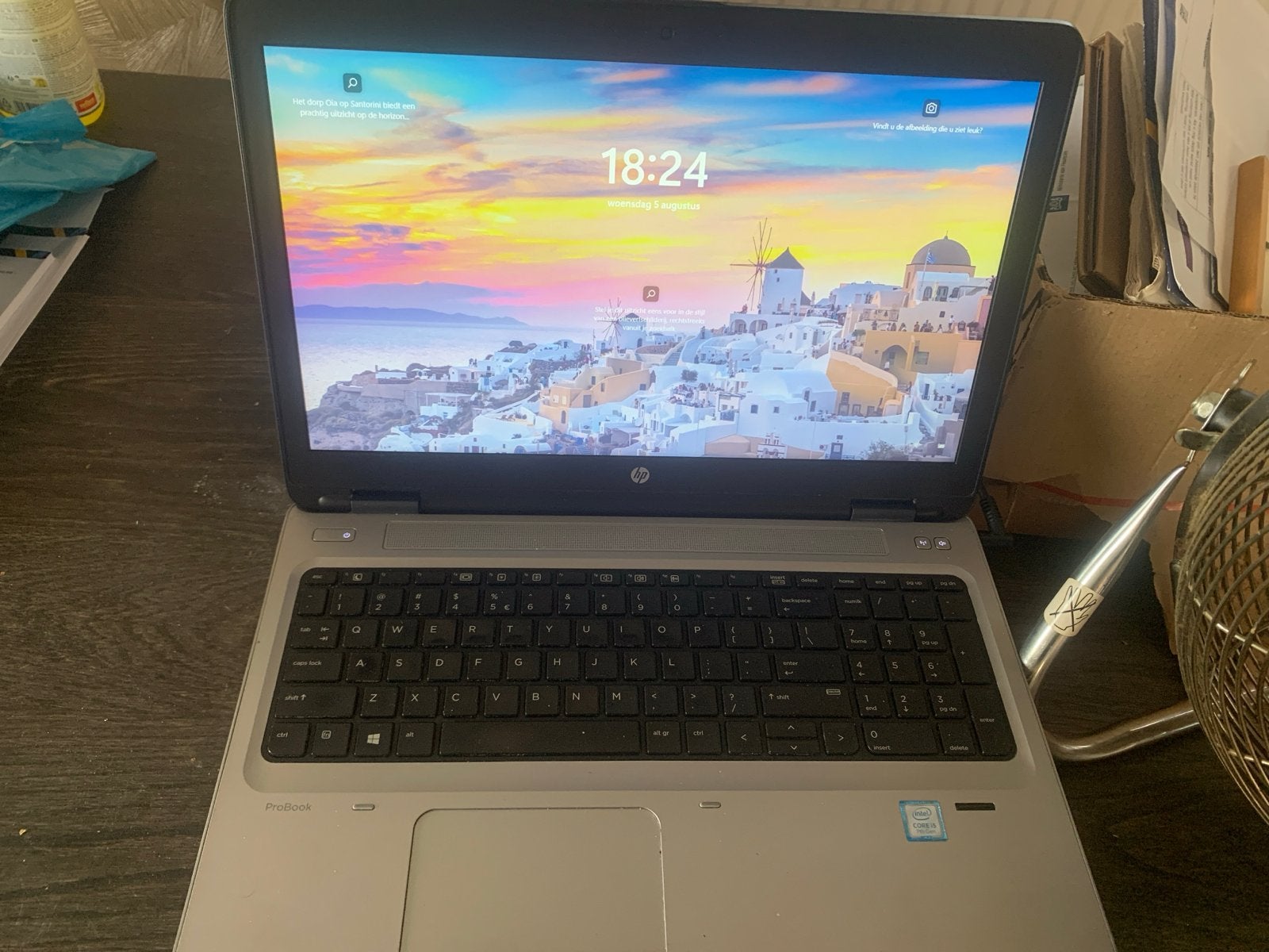 HP ProBook 650 G3 Laptop - Goede staat, Windows 11, Ophalen, Gebruikt, 2 tot 3 Ghz, 8 GB