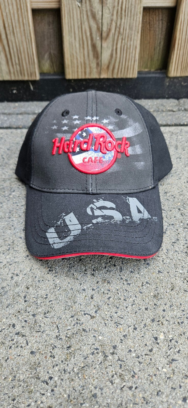 Hard Rock Cafe USA Baseballcap - Rood-Wit-Blauw Logo, Nieuw, Pet, One size fits all, Ophalen of Verzenden