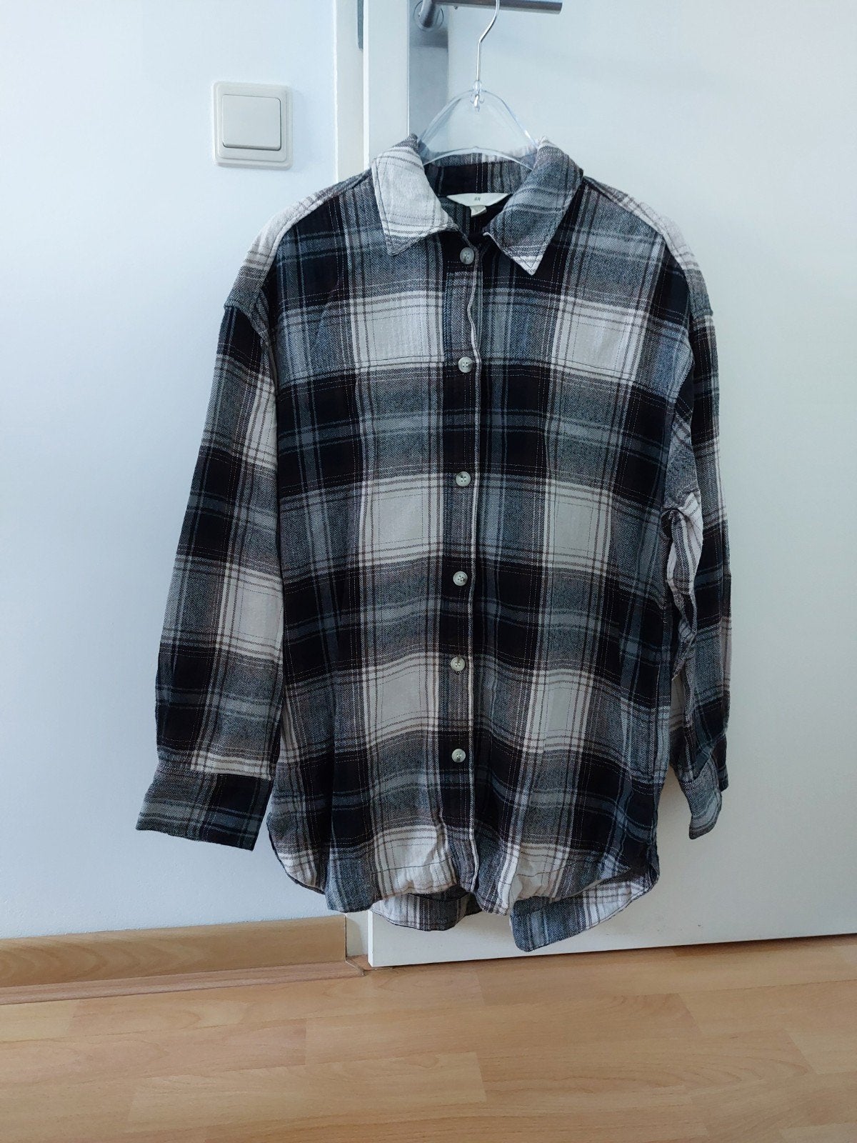 mooi houthakkers hemd /blouse maat xs HM, Ophalen of Verzenden, Zo goed als nieuw, Maat 34 (XS) of kleiner