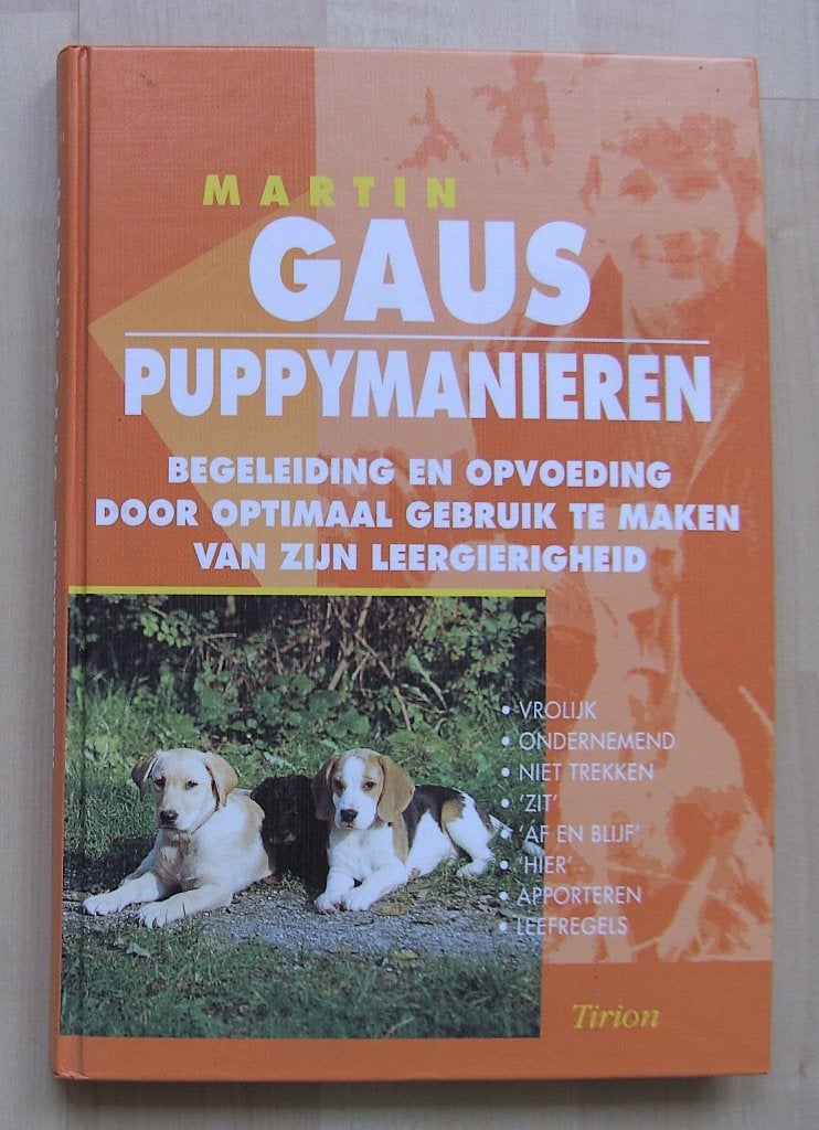 Martin Gaus  -  Puppymanieren, Ophalen of Verzenden, Zo goed als nieuw, Honden, Martin Gaus