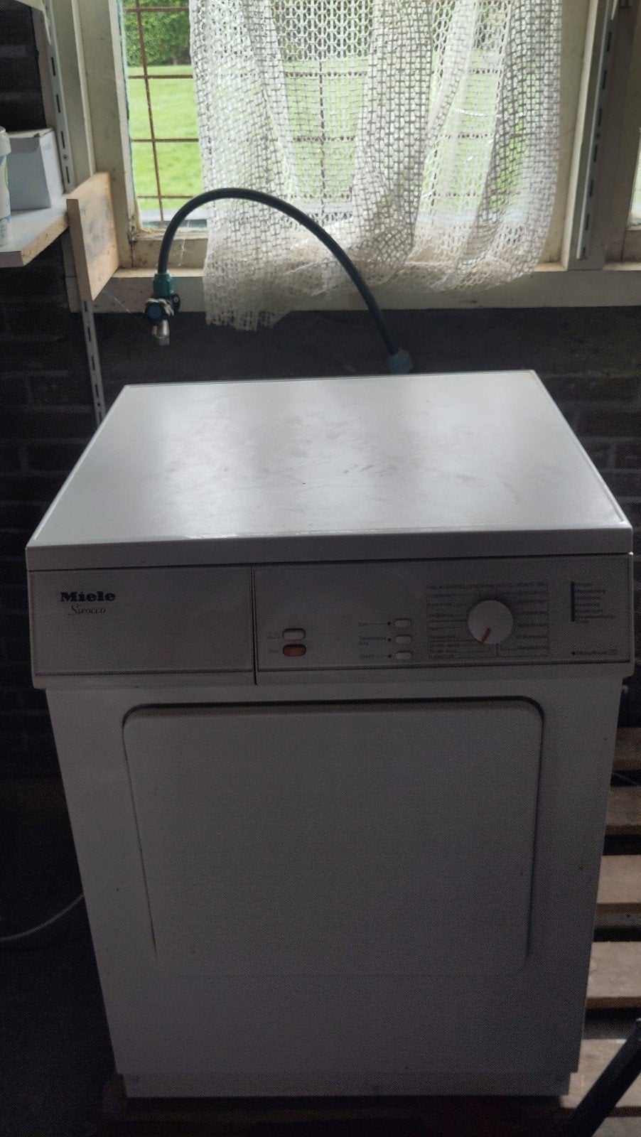 Miele Sirocco wasdroger, Ophalen, Gebruikt, Condens, 85 tot 90 cm