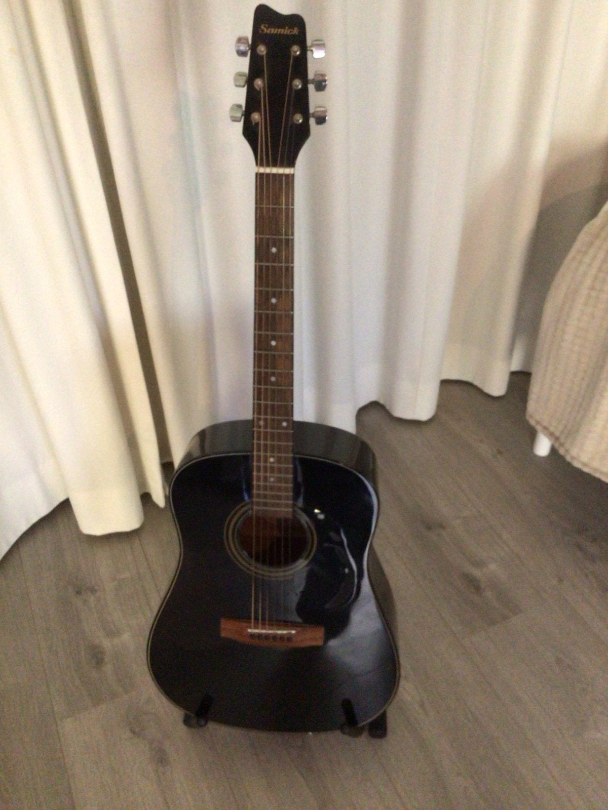 Samic Western gitaar - Zwart