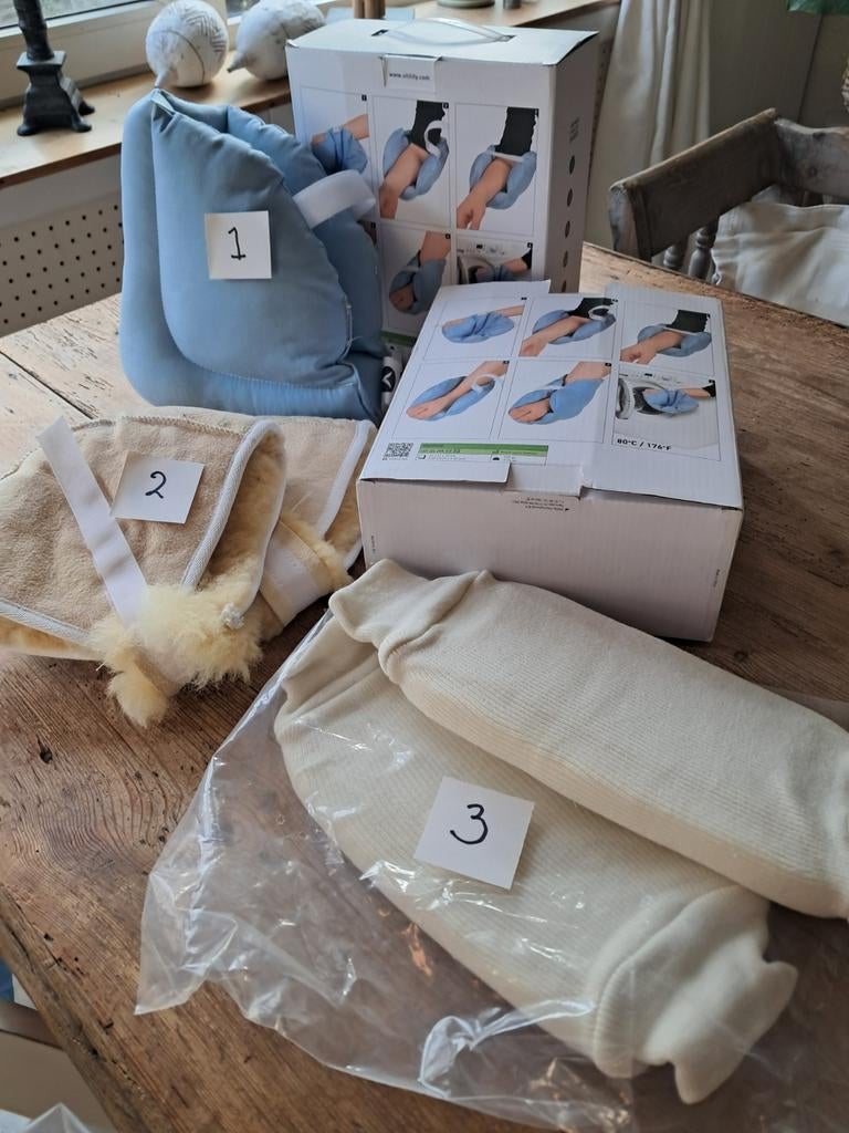 Elleboog/kniebeschermers totaalpakket, 3 x 2 stuks NIEUW, Ophalen, Nieuw