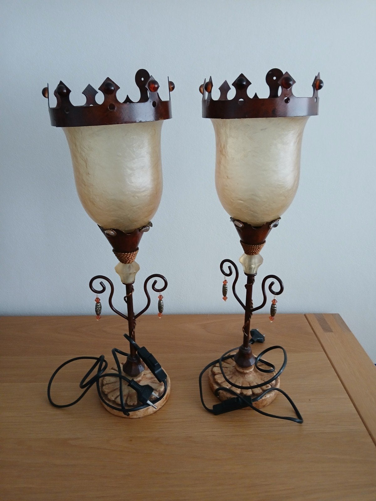Vintage tafellamp, Ophalen