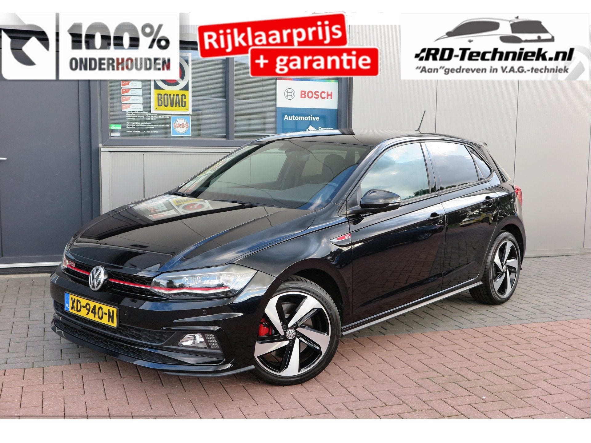 Volkswagen Polo 2.0 TSI GTI 147kw 200PK DSG Led, Virtual coc, Auto's, 12 maanden, Stof, Gebruikt, 4 cilinders