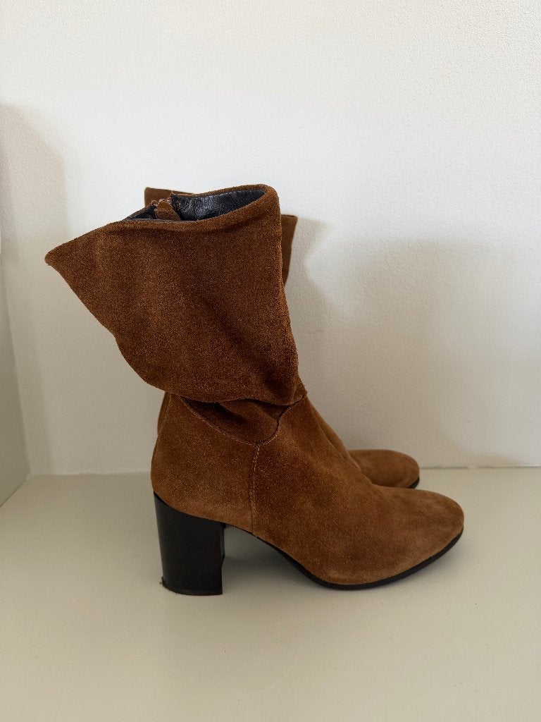 Dames laars Roberto D'Angelo, Kleding | Dames, Schoenen, Hoge laarzen, Bruin, Ophalen of Verzenden, Zo goed als nieuw