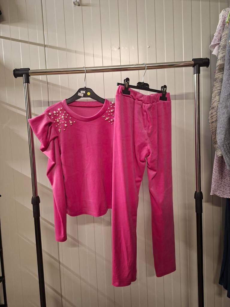 Roze meisjes huispak maat 164, Ophalen of Verzenden, Nieuw, Meisje, Setje