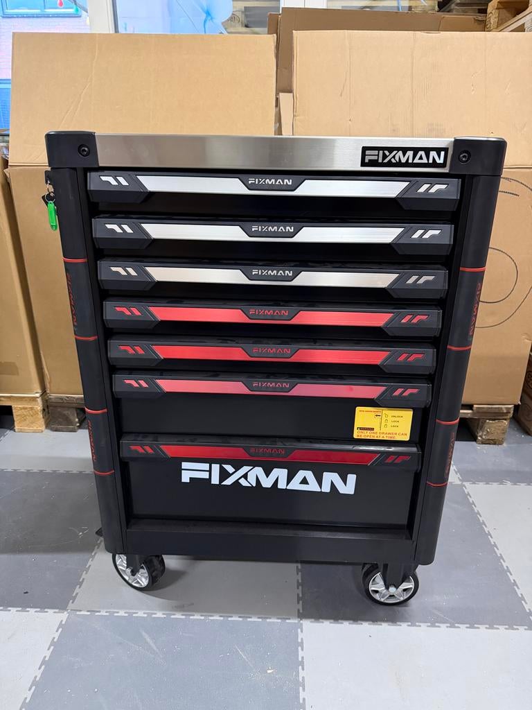 Topper Nieuw!!! FIXMAN Gereedschapswagen 258 delig, Ophalen, Nieuw