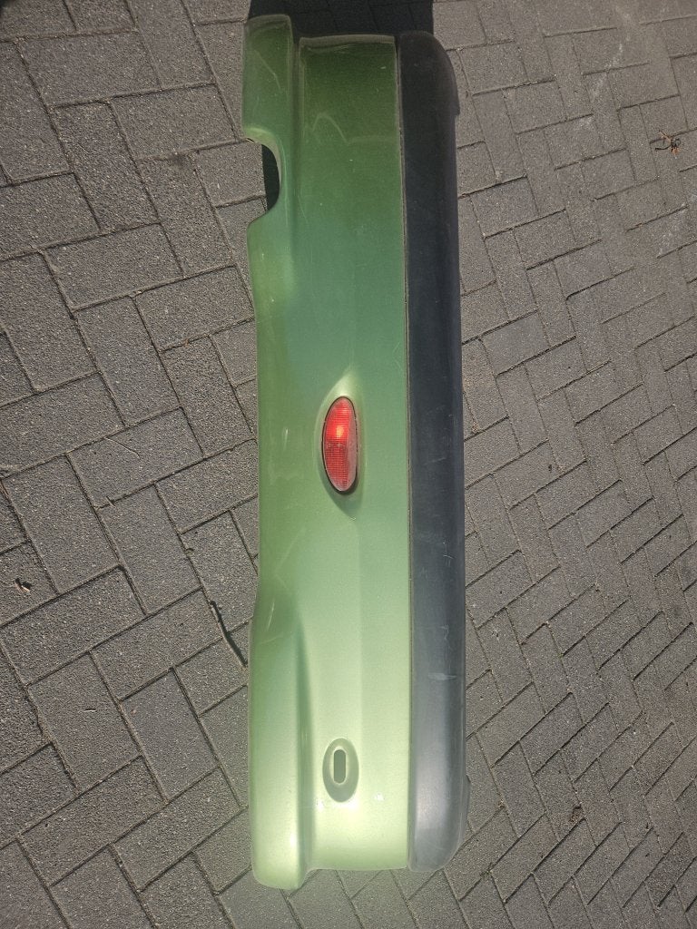 ACHTERBUMPER GROEN PEUGEOT 206, Auto-onderdelen, Niet ingevuld, Gebruikt, Niet ingevuld, Ophalen of Verzenden