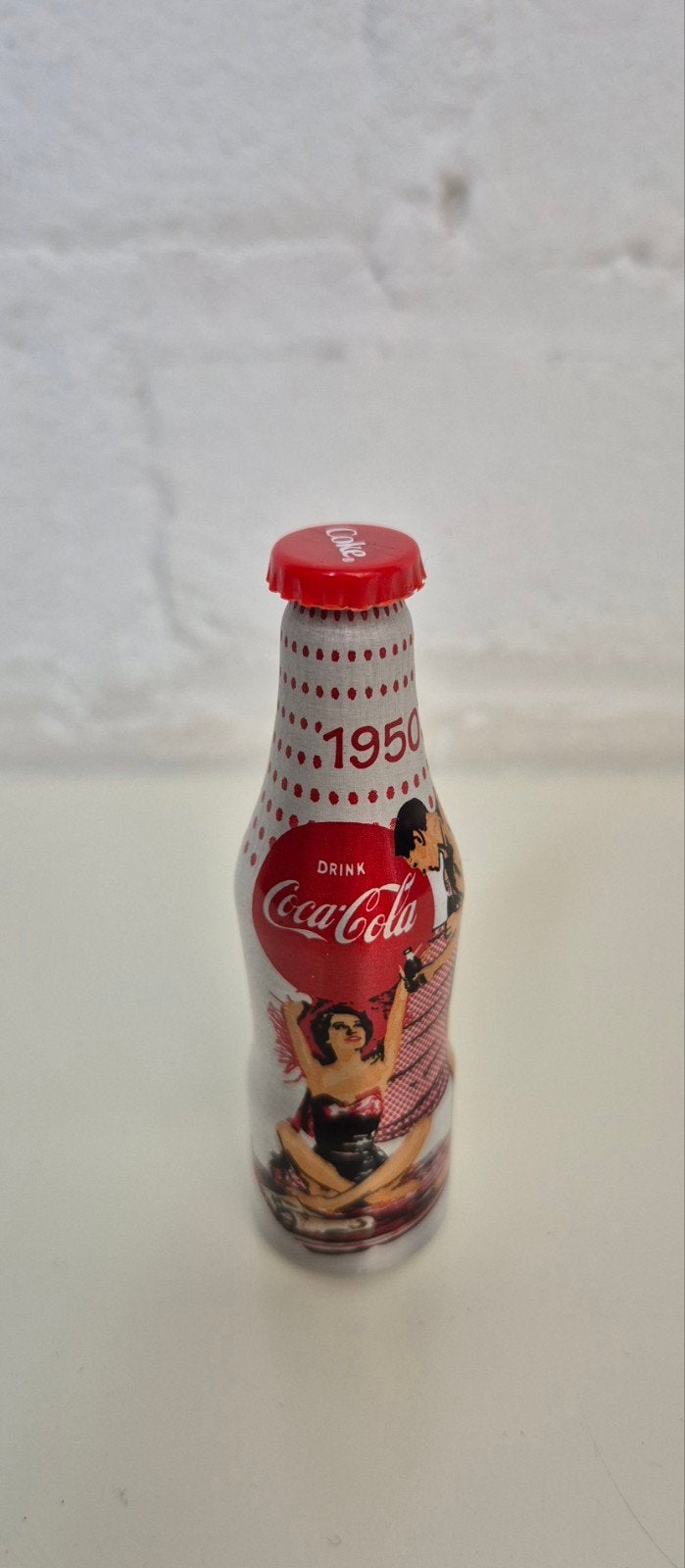 Mini, aluminium Coca-Cola flesje, Verzamelen, Ophalen of Verzenden, Zo goed als nieuw, Overige typen