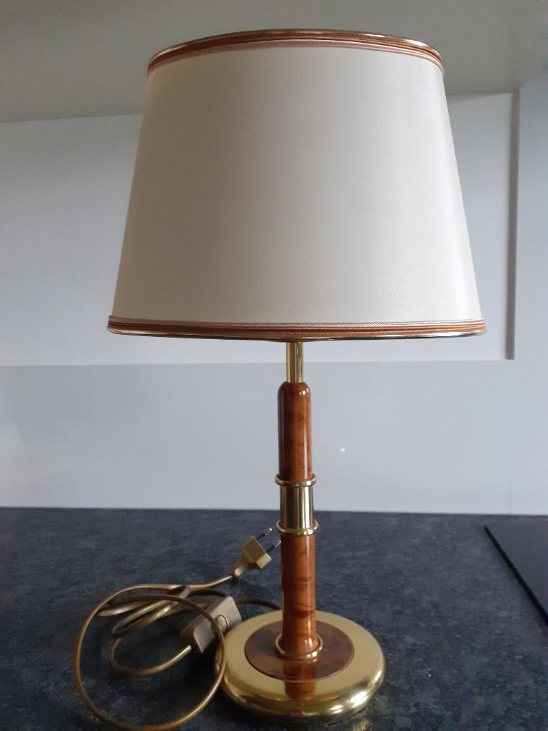 schemerlamp, Huis en Inrichting, Lampen | Tafellampen, Overige materialen, Gebruikt, Klassiek, Ophalen of Verzenden
