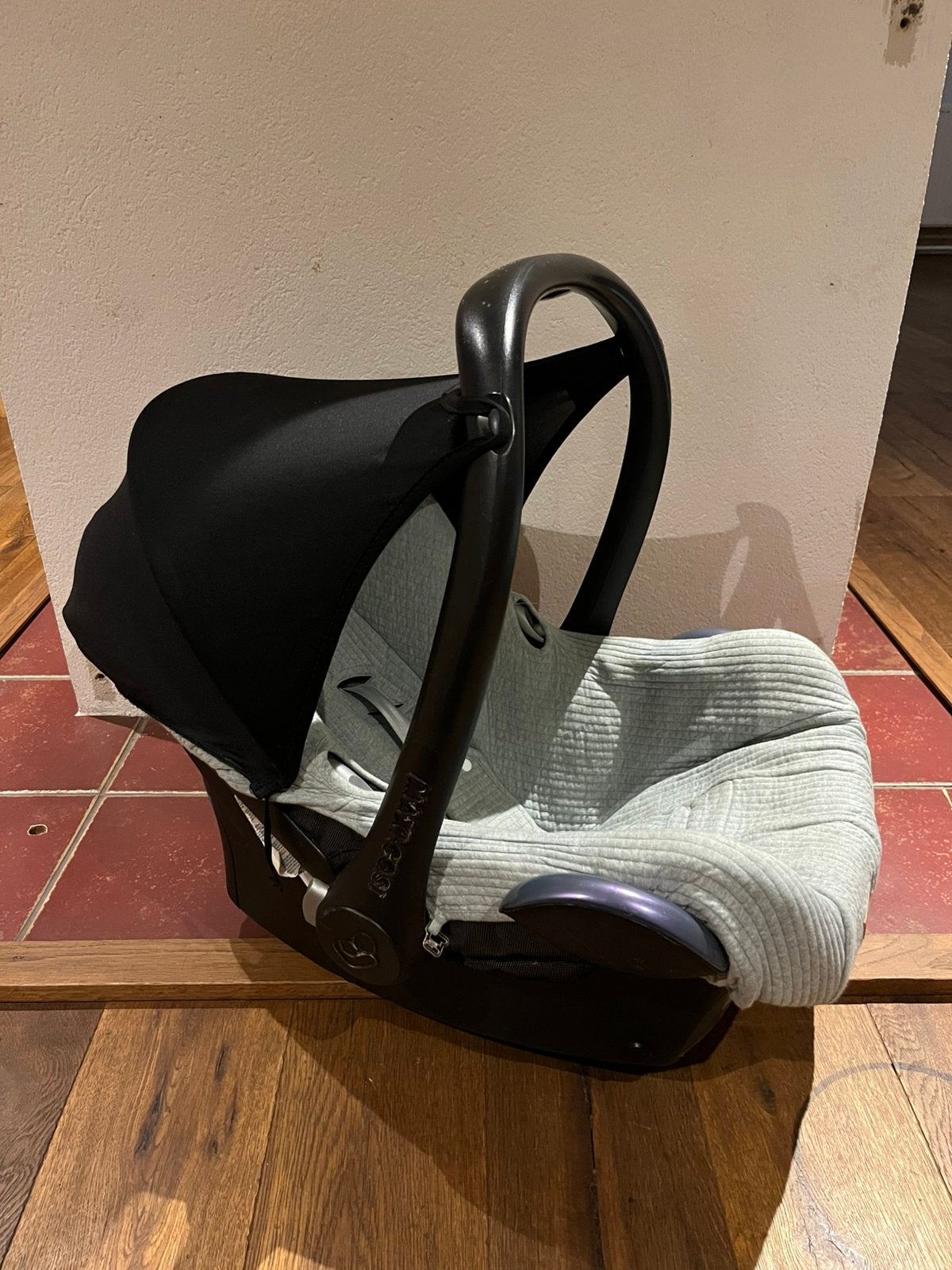 Maxi cosi met Little Dutch hoes en verkleiner, Kinderen en Baby's, Ophalen, 0 t/m 13 kg, Maxi-Cosi, Gebruikt