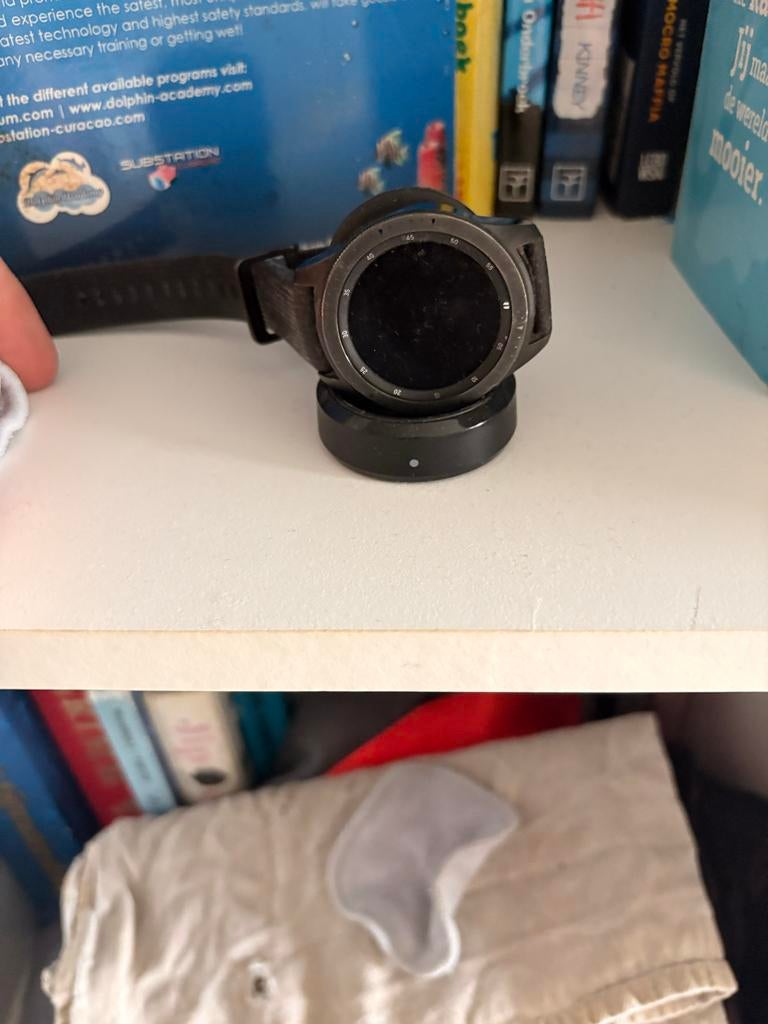 Samsung Galaxy Smartwatch - Zwart, Ophalen, Gebruikt, Hartslag, Zwart