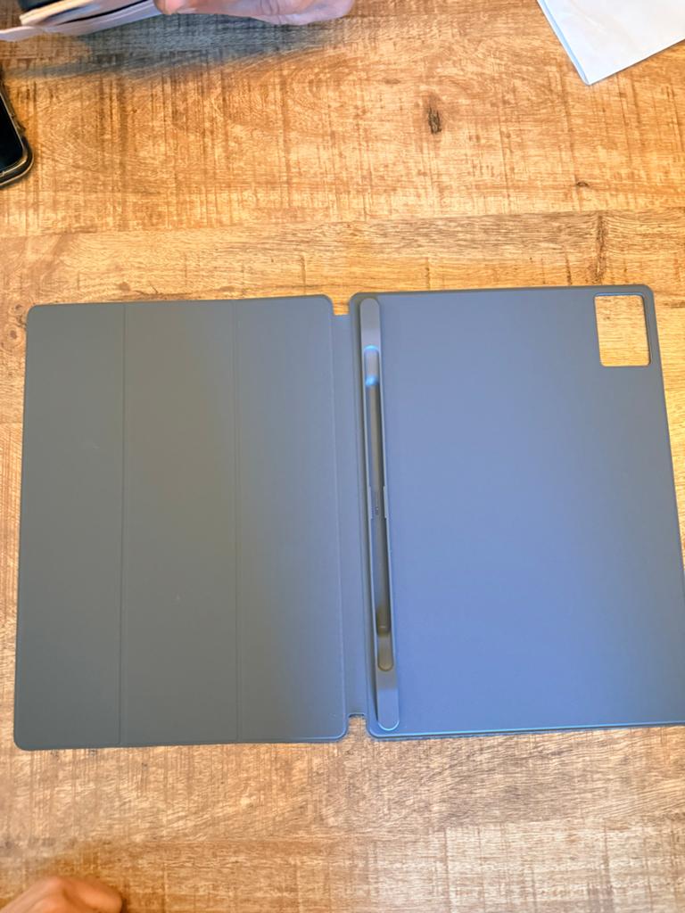 Lenovo Tablet Hoes - Grijs - Zo goed als nieuw, Ophalen of Verzenden, Zo goed als nieuw, 11 inch, Bescherming voor- en achterkant