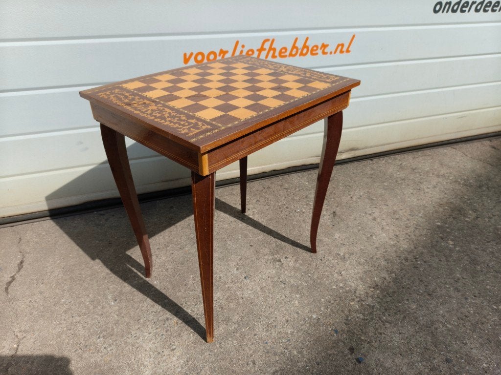 vintage speeldoos tafeltje met muziek, Gebruikt, Ophalen of Verzenden, /, /