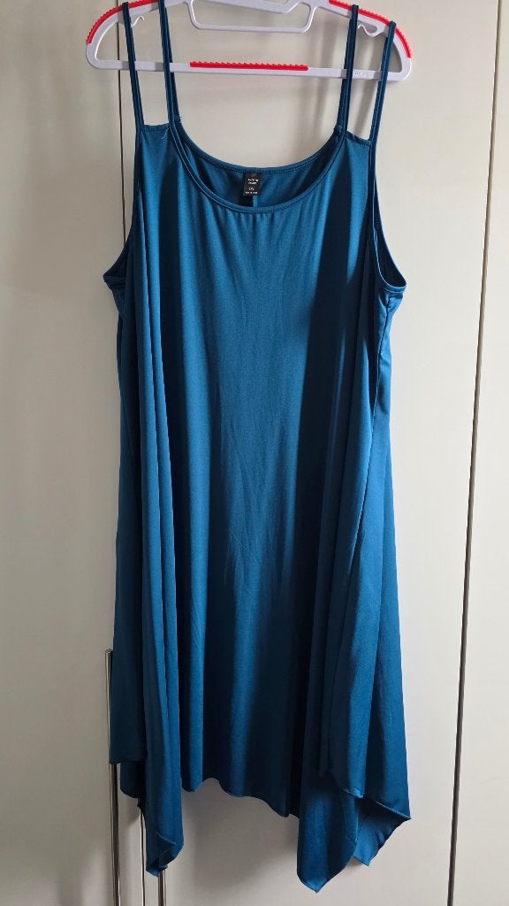 Lange jurk SHEIN🦚Mt 46/48🦚Nieuw, Kleding | Dames, Ophalen, Blauw, Maat 46/48 (XL) of groter, Nieuw