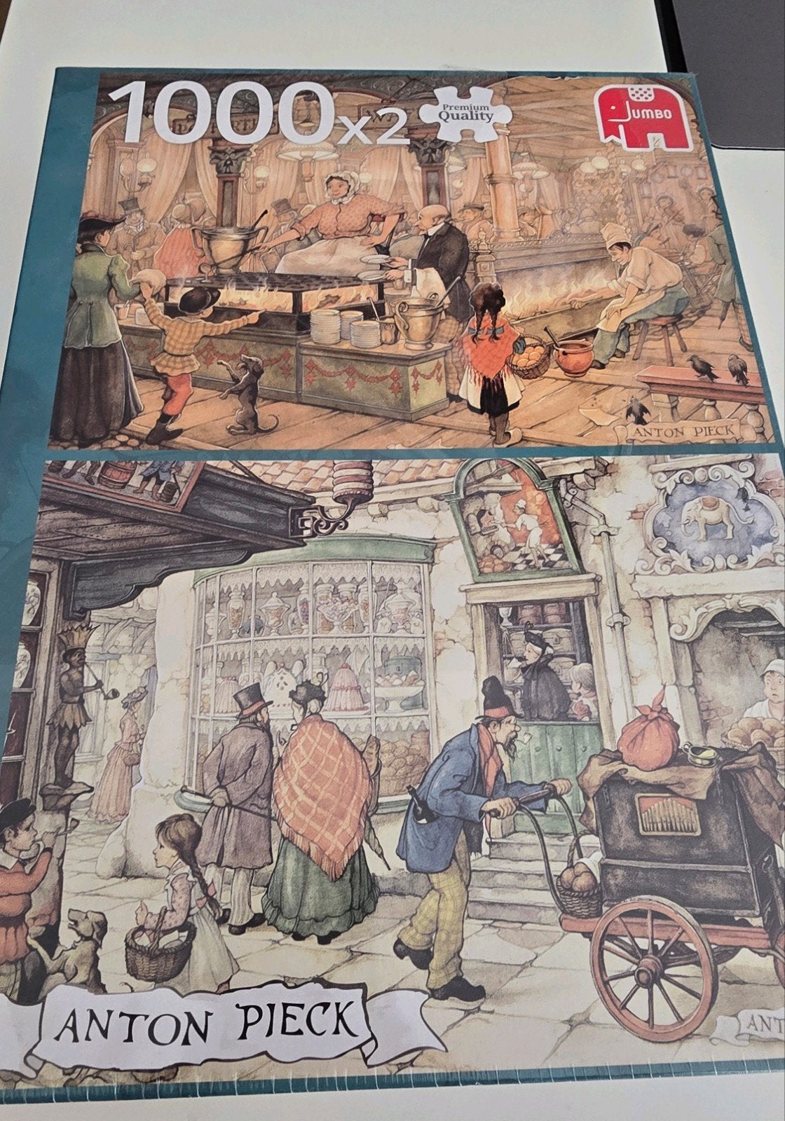 Kerst legpuzzels 1000 srukjes, Ophalen, 500 t/m 1500 stukjes, Nieuw