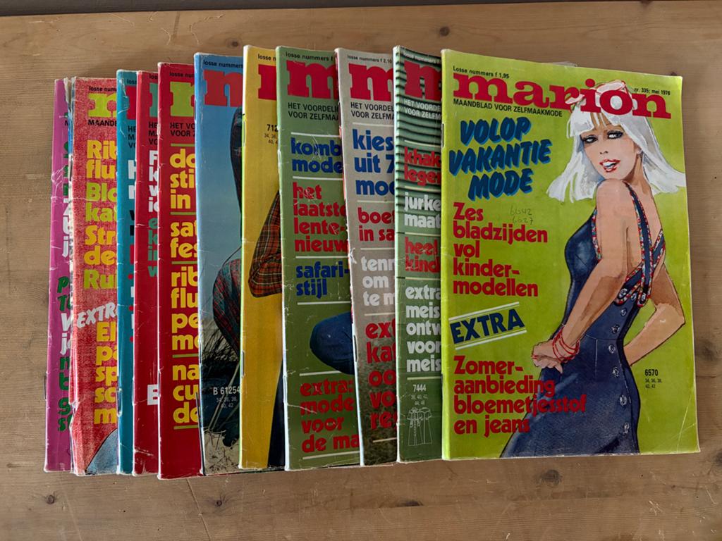 Diverse patroonboeken (Marion, Knipmode, Knippie) - Hobbybeë, Marion, Kind, Ophalen of Verzenden, Overige typen