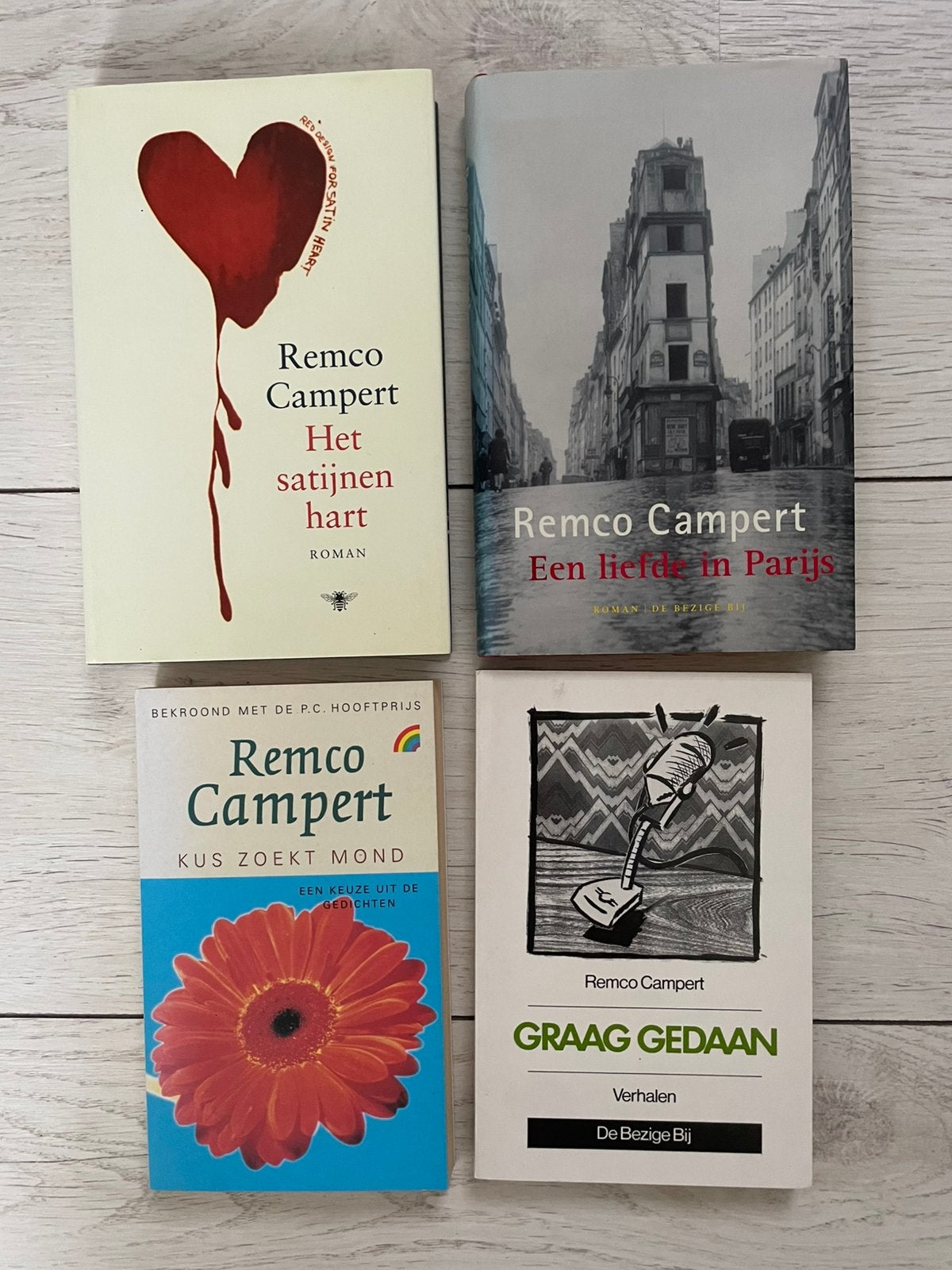 4 boeken van Remco Campert, Ophalen of Verzenden, Zo goed als nieuw, Nederland