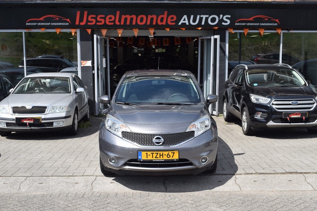 Nissan Note 1.2 Acenta NAP Airco Cruise Control Dealer Onder, Auto's, Nissan, Euro 5, Stof, 82 pk, 1198 cc