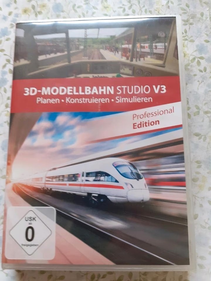 3D-Modellbahn Studio V3 Professional Edition, Computers en Software, Gebruikt, Ergonomisch, Overige typen, Ophalen of Verzenden