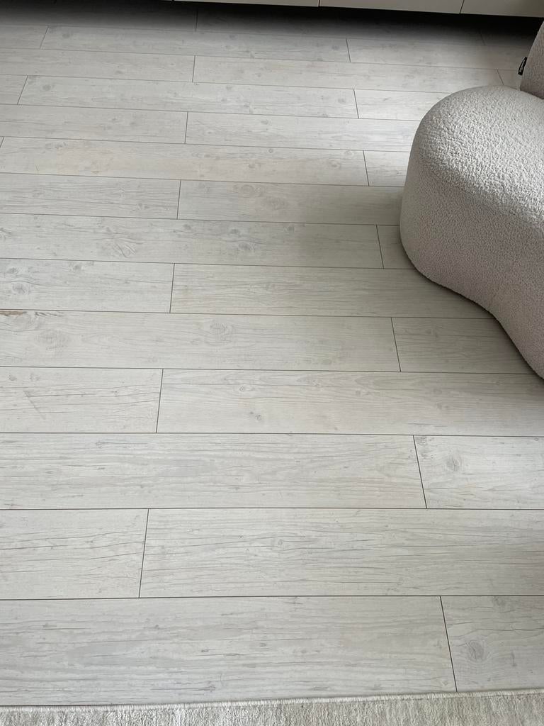 Laminaat licht houtloom, Gebruikt, 50 tot 150 cm, Ophalen of Verzenden, 10 m² of meer