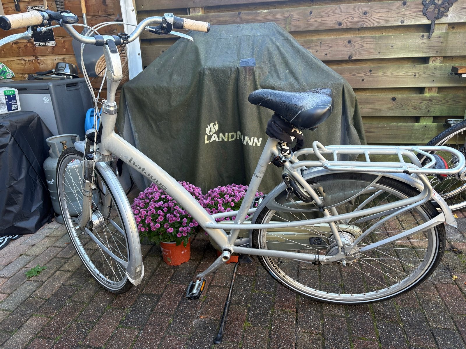 Batavus damesfiets 7 versnellingen 57cm, Ophalen, Gebruikt, Versnellingen, Batavus