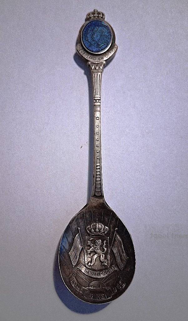 Lepeltje Wilhelmina & Juliana 1945 - 1955, Ophalen of Verzenden