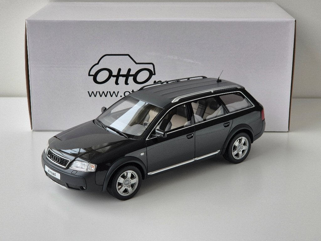1:18 Ottomobile Audi A6 C5 Avant Allroad Brilliant Black, Hobby en Vrije tijd, Modelauto's | 1:18, Ophalen of Verzenden, Zo goed als nieuw