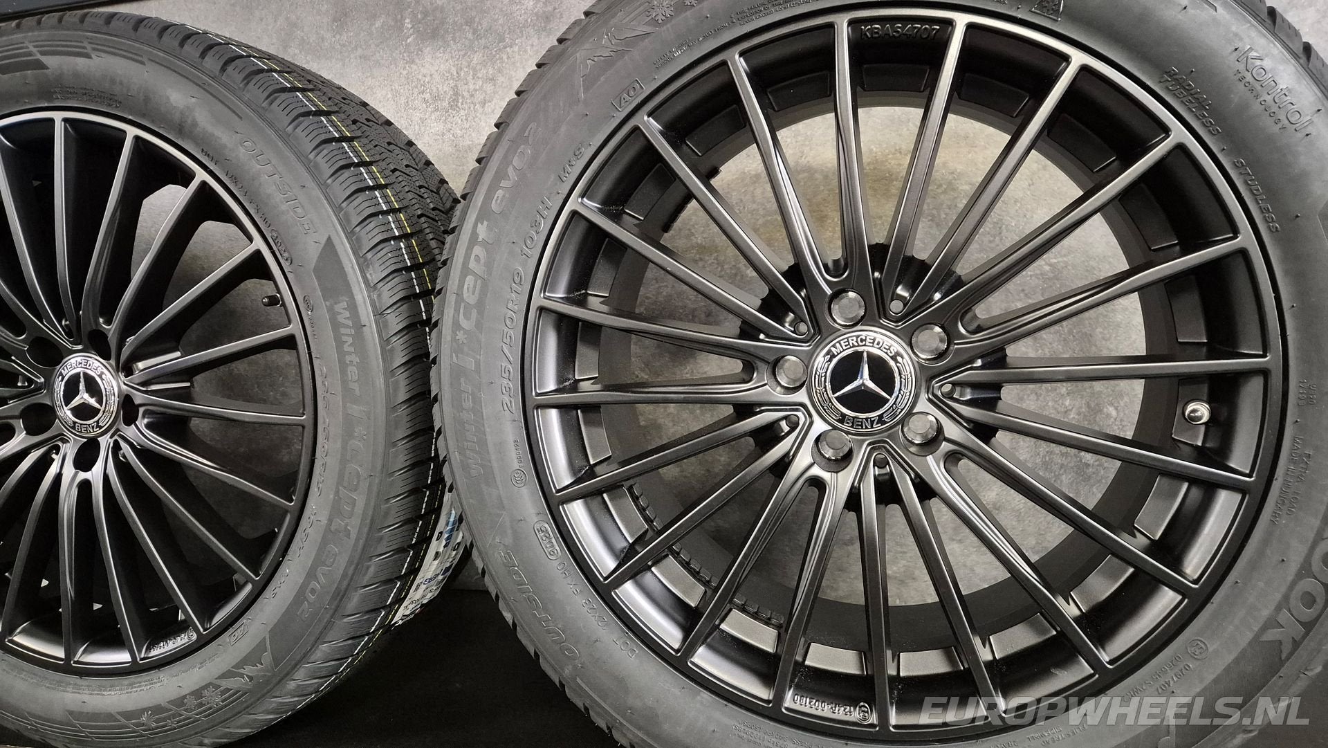19 inch Mercedes AMG velgen GLA GLB EQA EQB winterbanden, 19 inch, Gebruikt, -, -