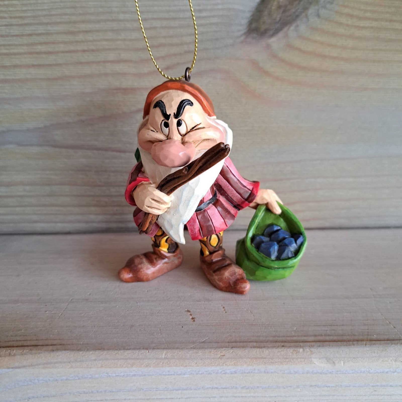 Disney Traditions Grumpy ornament, Verzamelen, Ophalen of Verzenden, Sneeuwwitje of Doornroosje, Zo goed als nieuw, Beeldje of Figuurtje