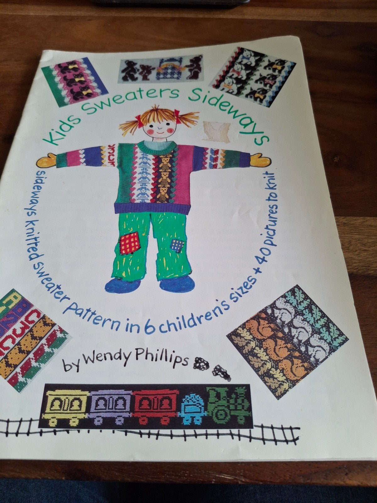 Kinder breiboek voor de breimachine - Kids Sweaters Sideways, Ophalen of Verzenden