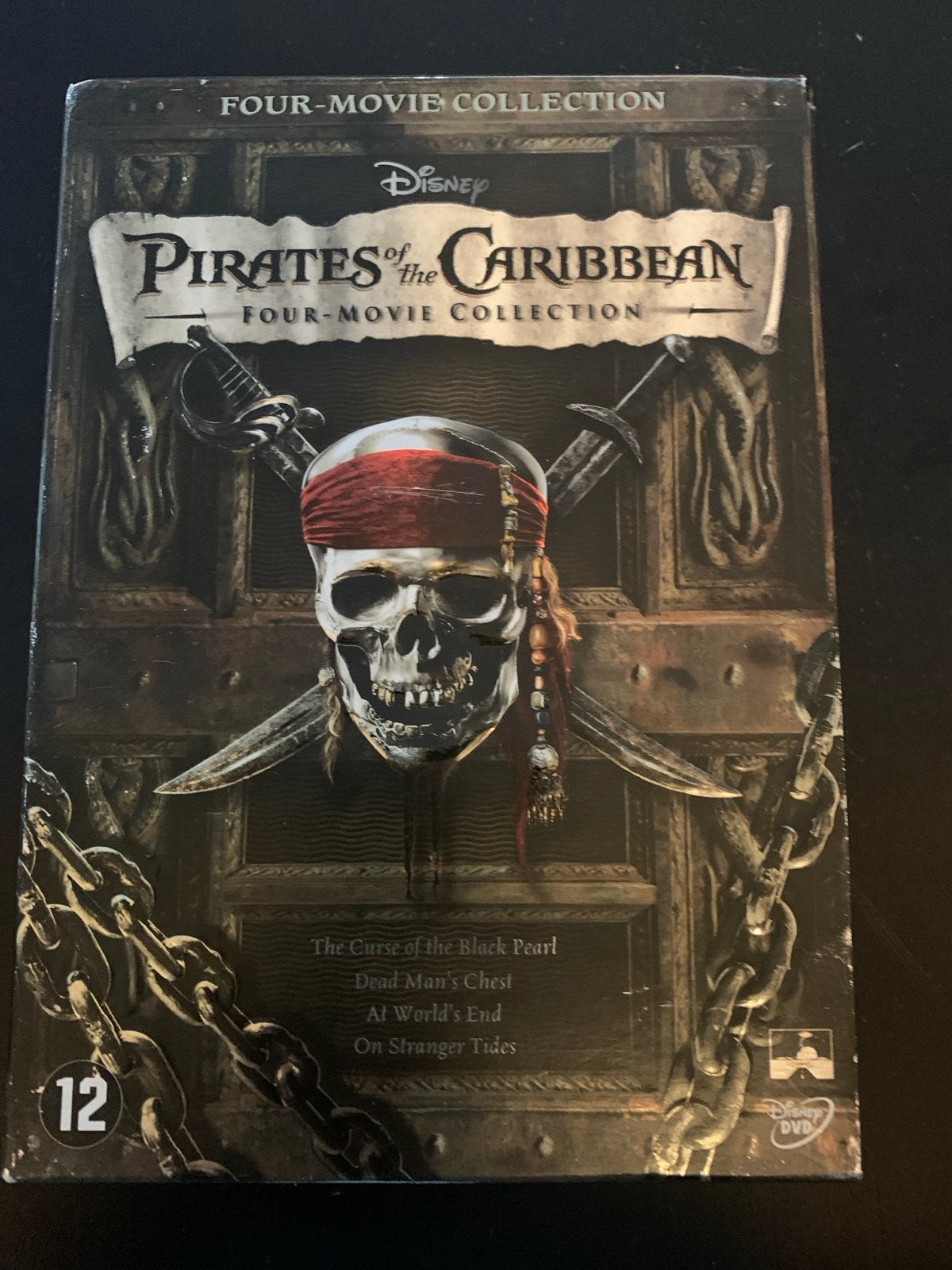 Pirates of the Caribbean: 4-Film Collectie (DVD), Nederlands, Actie, Ophalen of Verzenden, Vanaf 12 jaar
