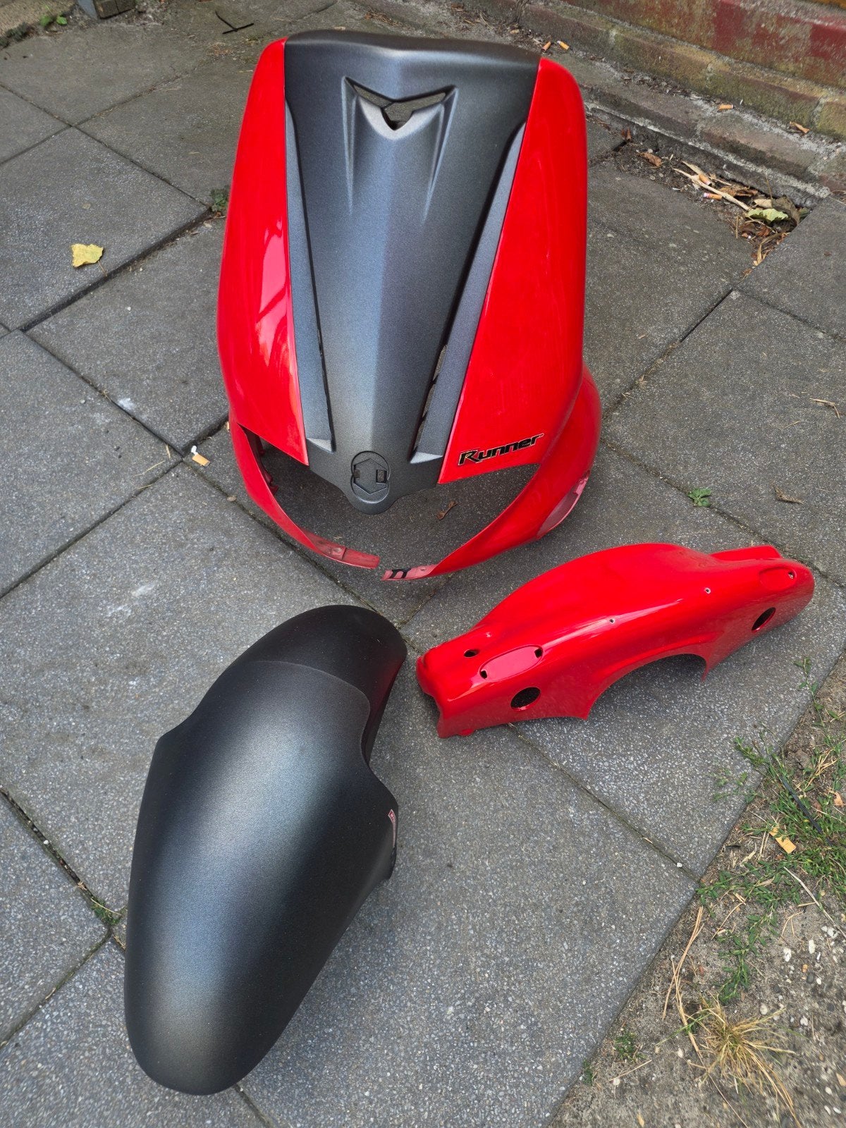Gilera Runner 50 125 180 voorfront kappenset orgineel, Ophalen of Verzenden