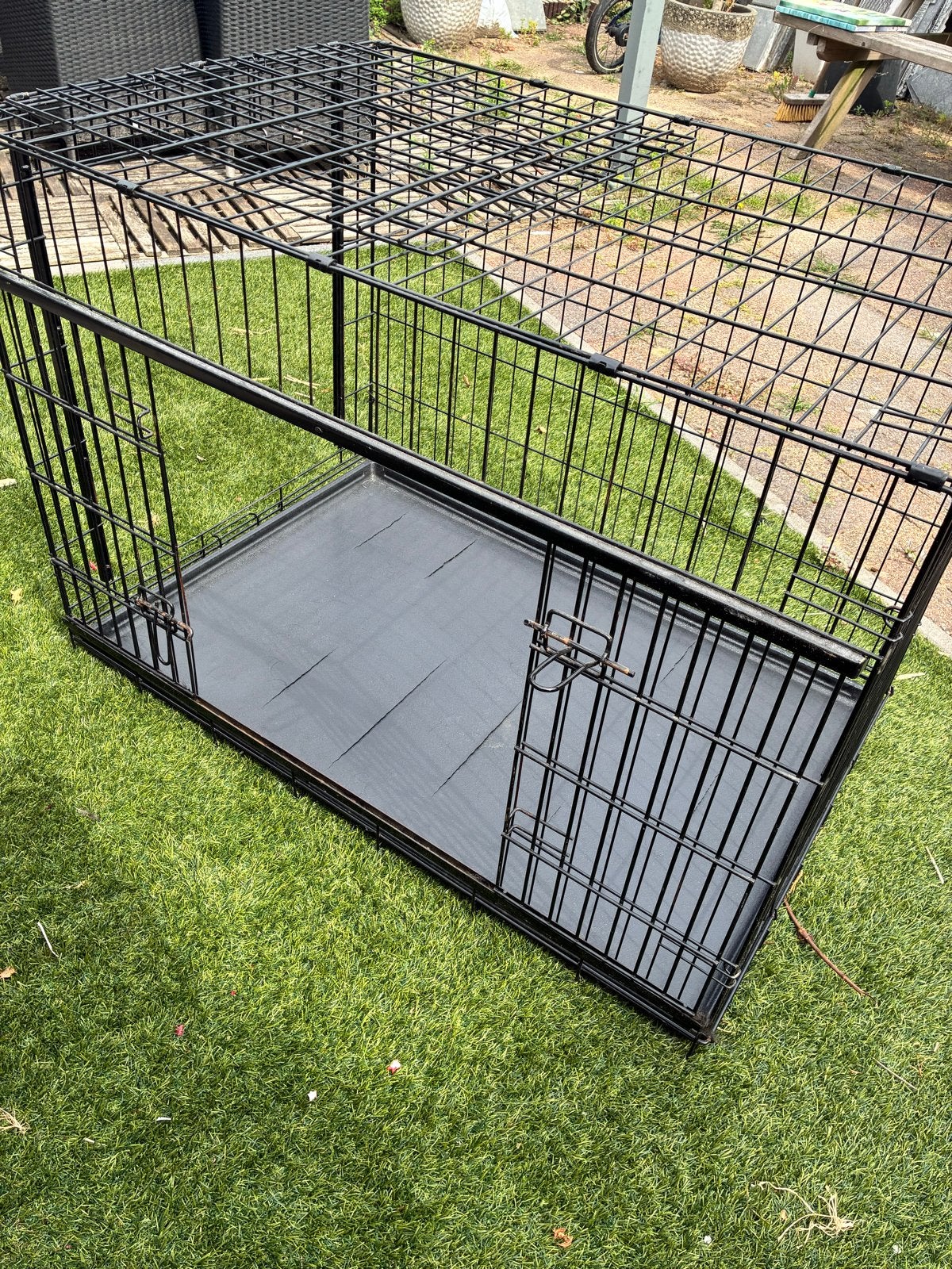Hondenbench 105x70x76, Dieren en Toebehoren, Overige merken, Ophalen, Gebruikt