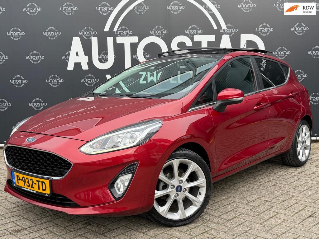 Ford Fiesta 1.0 EcoBoost Titanium Pano / Navi / APK / Airco, Voorwielaandrijving, 100 pk, Bedrijf, Nieuw